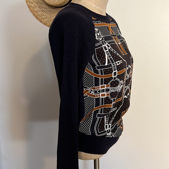 Hermes silk and virgin wool sweater - Picture 2 of 5